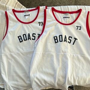 Rare Two Boast Tennis Jerseys